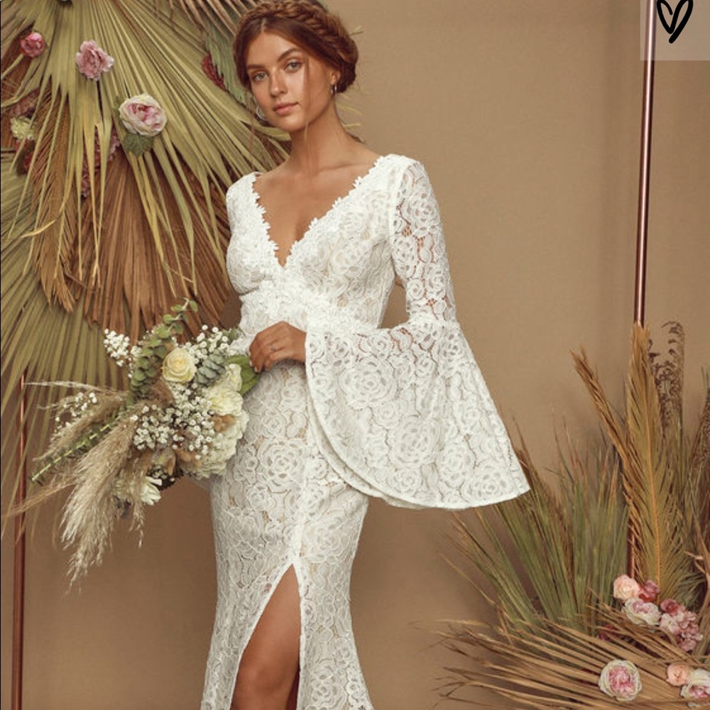 Lulu’s Duchess boho wedding dress